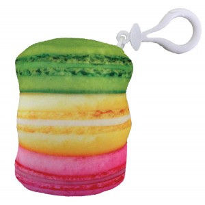 Squishems Clip- Macaroons